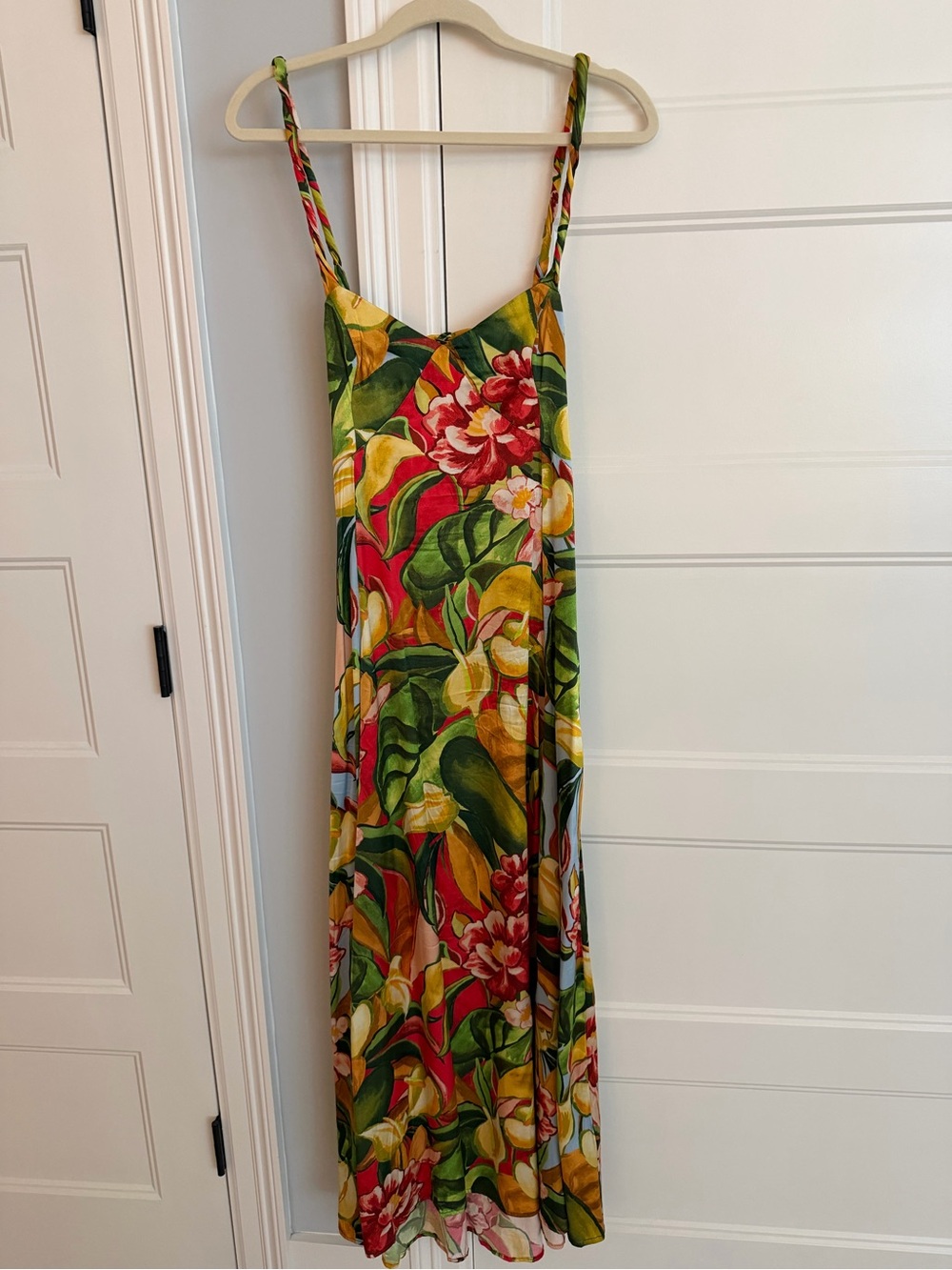 Farm Rio x Anthropologie Maxi Dress Like New Size XS